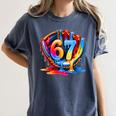67 Drip Baseball Life Style 101 Apparel Youth Drip Kids Meme Women's Comfort Colors T-Shirt Moss 67 Drip Baseball Life Style 101 Apparel Youth Drip Kids Meme Women's Comfort Colors T-Shirt Moss
