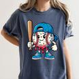 Baseball Drippy Style Apparel For Boys Youth Cool Baseball Women's Comfort Colors T-Shirt Moss Baseball Drippy Style Apparel For Boys Youth Cool Baseball Women's Comfort Colors T-Shirt Moss