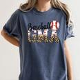 Baseball Gma Women BallPark Gma Baseball Mom Mother's Day Women's Comfort Colors T-Shirt Moss Baseball Gma Women BallPark Gma Baseball Mom Mother's Day Women's Comfort Colors T-Shirt Moss