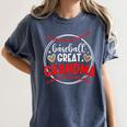 Baseball Great Grandma Of A Baseball Player Great Grandma Women's Comfort Colors T-Shirt Moss Baseball Great Grandma Of A Baseball Player Great Grandma Women's Comfort Colors T-Shirt Moss