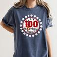 Baseball I Hit 100 Days Of School Baseball Player Kids Boys Women's Comfort Colors T-Shirt Moss Baseball I Hit 100 Days Of School Baseball Player Kids Boys Women's Comfort Colors T-Shirt Moss