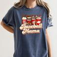 Baseball Mama Coffee Game Day Vibes Baseball Mom Women's Comfort Colors T-Shirt Moss Baseball Mama Coffee Game Day Vibes Baseball Mom Women's Comfort Colors T-Shirt Moss
