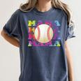 Baseball Mama Sport Women Proud Baseball Mom Women's Comfort Colors T-Shirt Moss Baseball Mama Sport Women Proud Baseball Mom Women's Comfort Colors T-Shirt Moss