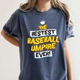 Best Baseball Umpire Job Occupation Premium Tri-Blend Women's Comfort Colors T-Shirt Moss