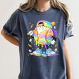 Cute Easter Baseball Ice Cream Boys Girls Kids Women's Comfort Colors T-Shirt Moss