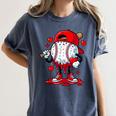 Cute Game Day Baseball Ice Cream Drip Valentine Love XOXO Women's Comfort Colors T-Shirt Moss Cute Game Day Baseball Ice Cream Drip Valentine Love XOXO Women's Comfort Colors T-Shirt Moss