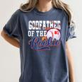 Godfather Rookie Of Year 1st Birthday Baseball Theme Women's Comfort Colors T-Shirt Moss Godfather Rookie Of Year 1st Birthday Baseball Theme Women's Comfort Colors T-Shirt Moss