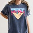 Ice Cream Baseball Cone Dripping Sprinkles Kids Boys Summer Premium Tri-Blend Women's Comfort Colors T-Shirt Moss Ice Cream Baseball Cone Dripping Sprinkles Kids Boys Summer Premium Tri-Blend Women's Comfort Colors T-Shirt Moss