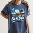 Kid 100 Days Of School Drip Baseball Ice Cream 100th Day Boy Women's Comfort Colors T-Shirt Moss Kid 100 Days Of School Drip Baseball Ice Cream 100th Day Boy Women's Comfort Colors T-Shirt Moss