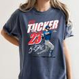 Kyle Tucker Los Angeles D Baseball Players MLBKYT204M Women's Comfort Colors T-Shirt Moss
