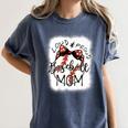Loud Proud Baseball Mom Mommy Premium Women's Comfort Colors T-Shirt Moss