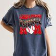 Loud Proud Baseball Mom Red Team Leopard Baseball Mom Squad Women's Comfort Colors T-Shirt Moss Loud Proud Baseball Mom Red Team Leopard Baseball Mom Squad Women's Comfort Colors T-Shirt Moss