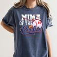 Mima Rookie Of Year 1st Birthday Baseball Theme Matching Women's Comfort Colors T-Shirt Moss Mima Rookie Of Year 1st Birthday Baseball Theme Matching Women's Comfort Colors T-Shirt Moss