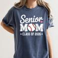 Senior Mom Class Of 2026 Baseball Retro Mom Graduation 2026 Women's Comfort Colors T-Shirt Moss Senior Mom Class Of 2026 Baseball Retro Mom Graduation 2026 Women's Comfort Colors T-Shirt Moss
