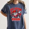 Six Seven Bruh Baseball Cool Valentine’s Day Teens Boys Women's Comfort Colors T-Shirt Moss Six Seven Bruh Baseball Cool Valentine’s Day Teens Boys Women's Comfort Colors T-Shirt Moss