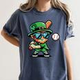 St Patricks Day Leprechaun Baseball Saint Paddys Boys Men Women's Comfort Colors T-Shirt Moss St Patricks Day Leprechaun Baseball Saint Paddys Boys Men Women's Comfort Colors T-Shirt Moss