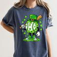 St Patricks Day Shamrock Baseball Drip Icecream Irish Boys Women's Comfort Colors T-Shirt Moss St Patricks Day Shamrock Baseball Drip Icecream Irish Boys Women's Comfort Colors T-Shirt Moss