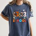 I Survived 67 33 Days Of School Baseball Basketball Football Women's Comfort Colors T-Shirt Moss I Survived 67 33 Days Of School Baseball Basketball Football Women's Comfort Colors T-Shirt Moss