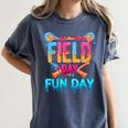 Teacher Kids Field Day 2026 Baseball Field Day Fun Day Women's Comfort Colors T-Shirt Moss Teacher Kids Field Day 2026 Baseball Field Day Fun Day Women's Comfort Colors T-Shirt Moss