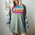 100 Days Of School Baseball Ice Cream Drip For Teacher Kid Women's Comfort Colors T-Shirt Berry 100 Days Of School Baseball Ice Cream Drip For Teacher Kid Women's Comfort Colors T-Shirt Berry