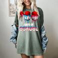 100 Days Of School Dripping Baseball 100th Day Teacher Boy Women's Comfort Colors T-Shirt Berry