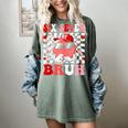 6 7 Bruh Six Seven Valentine Heart Baseball Women's Comfort Colors T-Shirt Berry