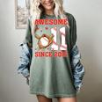Awesome Since 2015 11 Year Old Boys Bday Baseball Theme Women's Comfort Colors T-Shirt Berry