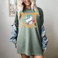 Baseball 8 Year Old Ice Cream Drip 8th Birthday Boy Number 8 Women's Comfort Colors T-Shirt Berry