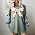 Baseball Coquette Bow Cute Baseball Game Women's Comfort Colors T-Shirt Berry Baseball Coquette Bow Cute Baseball Game Women's Comfort Colors T-Shirt Berry