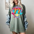Baseball Drip Jersey Number 77 For Players & 77th Birthday Women's Comfort Colors T-Shirt Berry Baseball Drip Jersey Number 77 For Players & 77th Birthday Women's Comfort Colors T-Shirt Berry