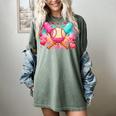 Baseball Ice Cream Drip Style Melt Ice Cream Youth Boys Women's Comfort Colors T-Shirt Berry