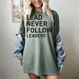 Baseball Lead Never Follow Leaders Team Captain Leadership Premium Tri-Blend Women's Comfort Colors T-Shirt Berry