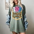Baseball Lifestyle Ball Sprinkles Drip Boys Kids Men Teen Women's Comfort Colors T-Shirt Berry