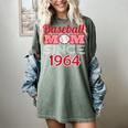 Baseball Mom Since 1964 Women's Comfort Colors T-Shirt Berry