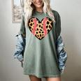 Baseball Mom Leopard Heart Valentine Day Mother Day Women's Comfort Colors T-Shirt Berry Baseball Mom Leopard Heart Valentine Day Mother Day Women's Comfort Colors T-Shirt Berry