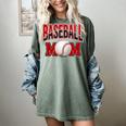 Baseball Mom Sports Red Women's Comfort Colors T-Shirt Berry