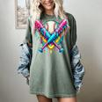 Baseball Player Ice Cream Drip Women's Comfort Colors T-Shirt Berry Baseball Player Ice Cream Drip Women's Comfort Colors T-Shirt Berry