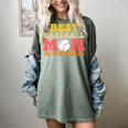 Best Baseball Mom In The World Baseball Women's Comfort Colors T-Shirt Berry