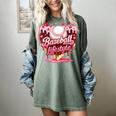 Boys Valentine Baseball Lifestyle Home Plate Ice-Cream Drip Women's Comfort Colors T-Shirt Berry Boys Valentine Baseball Lifestyle Home Plate Ice-Cream Drip Women's Comfort Colors T-Shirt Berry