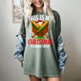 My Christmas Baseball Pajama Helmet Santa Xmas Men Boys Women's Comfort Colors T-Shirt Berry