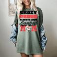 Crazy Proud Always Loud Baseball Mom Saying Women's Comfort Colors T-Shirt Berry Crazy Proud Always Loud Baseball Mom Saying Women's Comfort Colors T-Shirt Berry