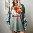 Happy Valentine’s Basketball Football Valentine Baseball Women's Comfort Colors T-Shirt Berry Happy Valentine’s Basketball Football Valentine Baseball Women's Comfort Colors T-Shirt Berry