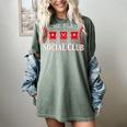 Home Plate Social Club Softball Season Baseball Mom Premium Women's Comfort Colors T-Shirt Berry