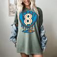 Ice Cream Baseball Glove 8th Birthday Edition Women's Comfort Colors T-Shirt Berry
