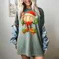 Ice Cream Drip Baseball Christmas Baseball Drip Candy Cane Women's Comfort Colors T-Shirt Berry Ice Cream Drip Baseball Christmas Baseball Drip Candy Cane Women's Comfort Colors T-Shirt Berry