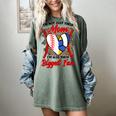 I'm Their Biggest Fan Volleyball Baseball Mom Women's Comfort Colors T-Shirt Berry