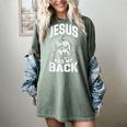 Jesus Has My Back Baseball Faith Motivation Tee Christian Women's Comfort Colors T-Shirt Berry Jesus Has My Back Baseball Faith Motivation Tee Christian Women's Comfort Colors T-Shirt Berry