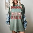 Mama Mommy Mom Bruh Baseball Mom Life Women's Comfort Colors T-Shirt Berry Mama Mommy Mom Bruh Baseball Mom Life Women's Comfort Colors T-Shirt Berry