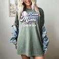 Proud Senior Mom Class Of 2024 Baseball Mom Graduate School Women's Comfort Colors T-Shirt Berry