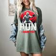 Run I Dare You Baseball Ball Player Catcher Coach Tee Women's Comfort Colors T-Shirt Berry